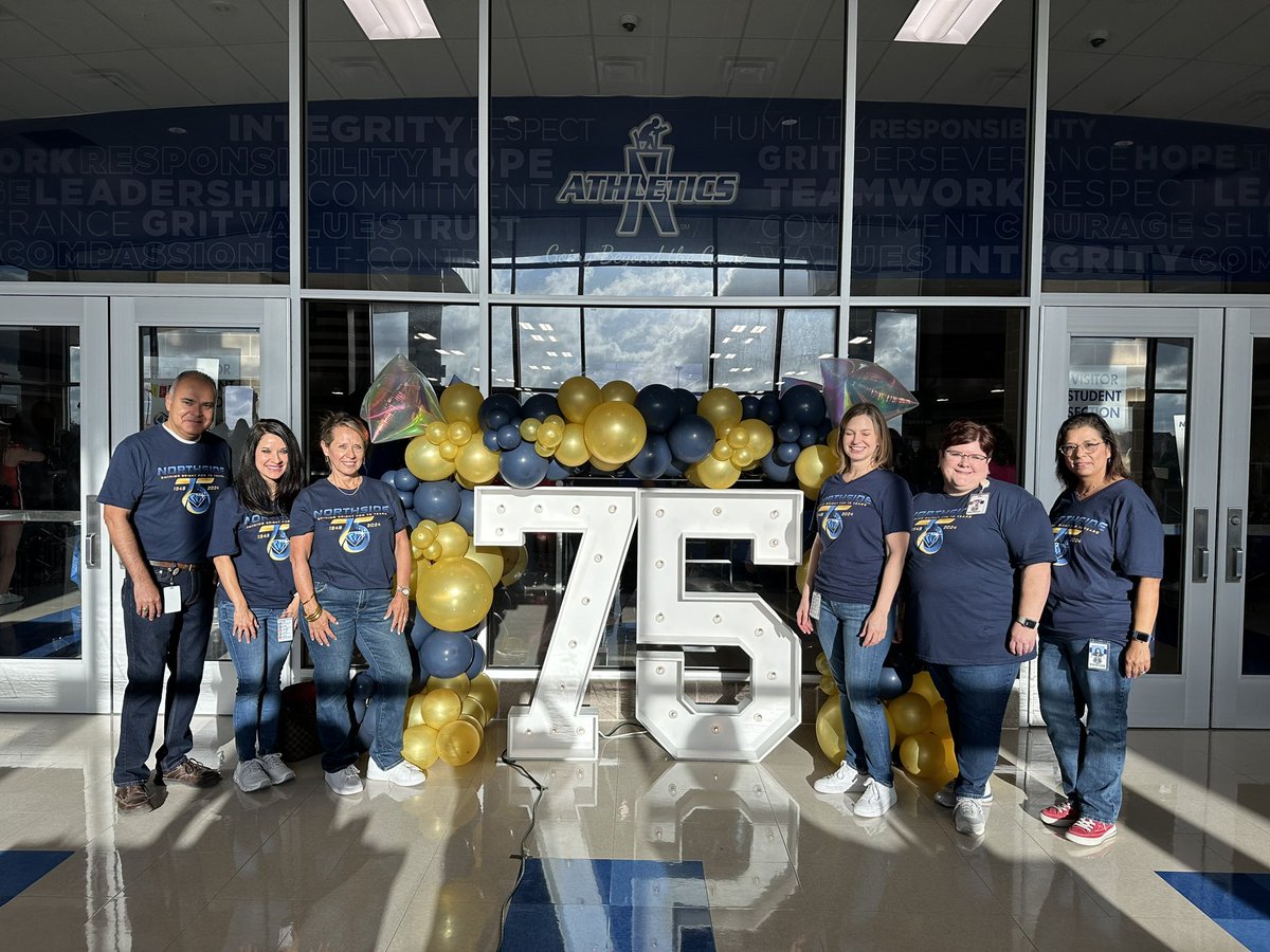 Happy 75th!!!  <a href="/NISD/">Northside ISD</a>