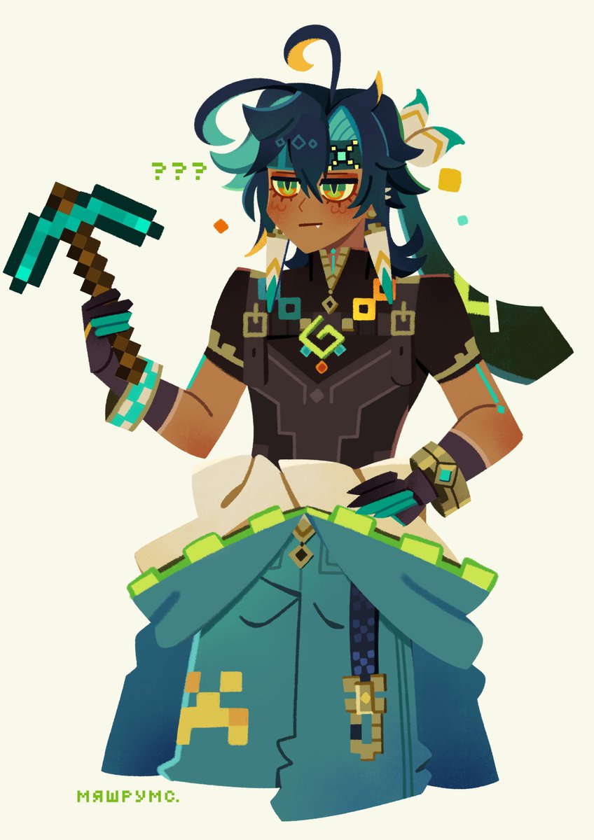 Don’t mine at night! ✨

#kinich #genshin_impact #natlan