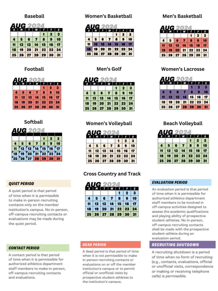 August Recruiting Calendars

#HornsUp 🤘