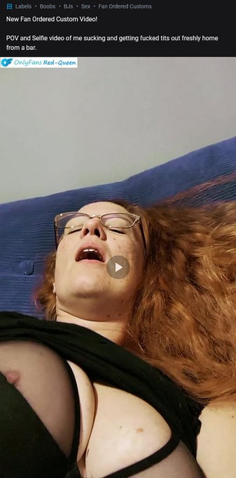 Today's @OnlyFans Post  https://t.co/zdThPpTtIO  New Fan Ordered Custom Video!    POV and Selfie video<a class="tags" href="/tag/onlyfans">@onlyfans</a><a href="/tag/porn"class="tags"><span>#porn</span></a><a href="/tag/redhead"class="tags"><span>#redhead</span></a><a href="/tag/ginger"class="tags"><span>#ginger</span></a><a href="/tag/bigboobs"class="tags"><span>#bigboobs</span></a><a href="/tag/pornhub"class="tags"><span>#pornhub</span></a><a href="/tag/xxx"class="tags"><span>#xxx</span></a>