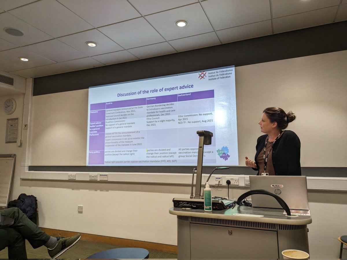 Francisco_RC's tweet photo. At our @legitimult panel at #ecprgr24 in Dublin we had the opportunity to present some of the latest developments of the project. A very stimulating conversation. Thanks to all of those that made it possible.
@EuracFederalism https://t.co/aZkQTDk2Et