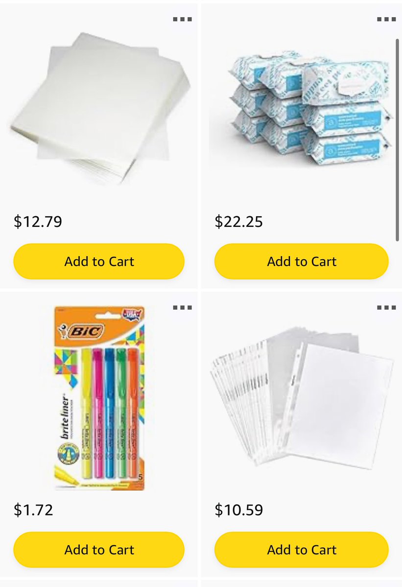I’m a first grade teacher from Iowa. I have a few basic classroom needs. 

▪️Highlighters for students to use
▪️Laminating pouches  
▪️Sheet protectors for math

Thank you for considering helping my classroom. 💜 

amazon.com/hz/wishlist/ls…

#clearthelist2024 #iowa  #teacher
