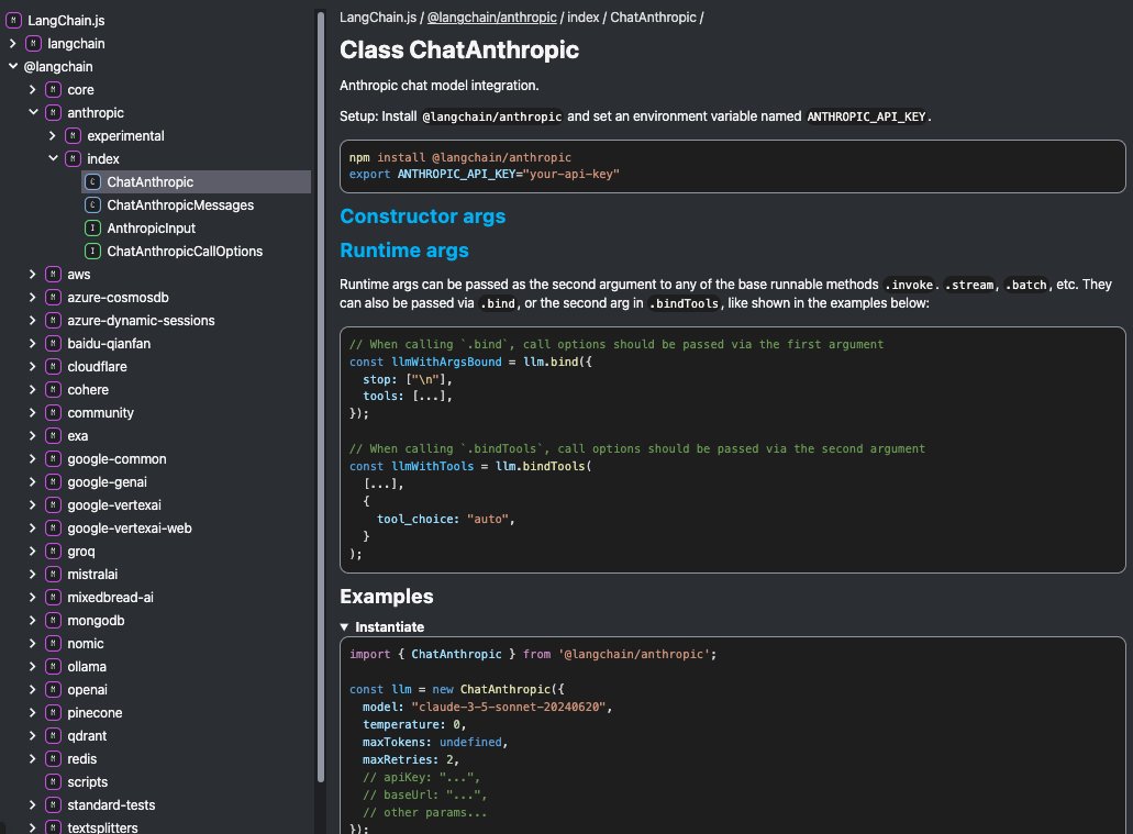 We've revamped the LangChain integration docs for Python &amp; JavaScript! It's now easier to find the relevant information you need among our 1,000+ integrations for LLMs, vector stores, tools, document loaders, and more.

The new LangChain integration docs include:
• Standardized
