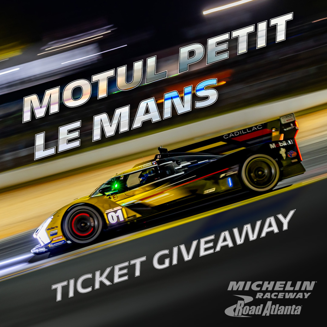 Win Two FREE tickets to @Motul Petit Le Mans! Repost this and follow our page to enter. 

#MotulPetitLeMans / #MichelinRaceway / #RoadAtlanta / <a href="/IMSA/">IMSA</a>