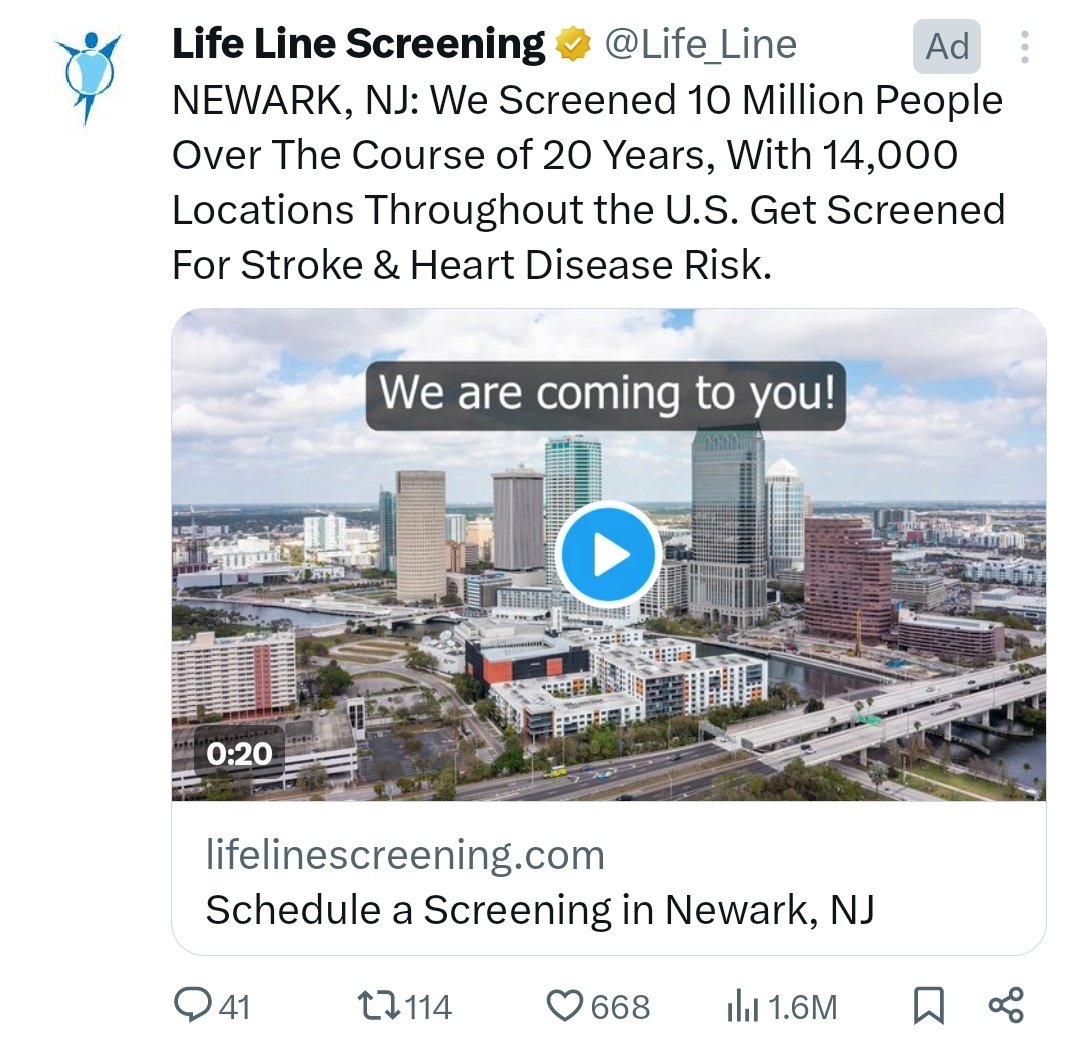 so aside from all the racism, sexbots, crypto scammers and blue tick abuse feeding frenzies, the most basic advertising tools on Xcrement are completely broken

a US company paid to show this US healthcare screening advert to me — in Nairobi

but Musk is a genius blah blah blah…