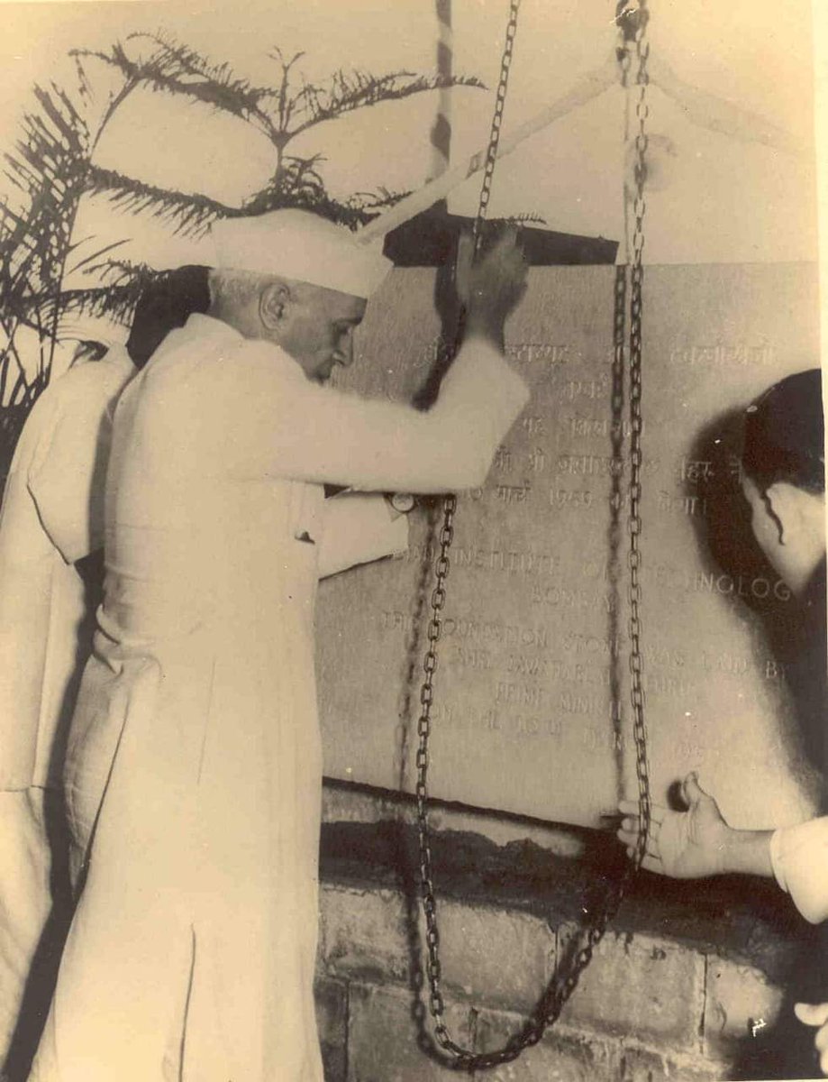 gsathy's tweet photo. ఐఐటి బొంబాయి నిర్మాణానికి పునాది వేస్తున్న నెహ్రూ. 
చూడండి పూజలూ గట్రా లేకుండా చేసినవి ఎంత పటిష్టంగా వర్ధిల్లుతున్నాయో?!. 
మంచికి ముహూర్తాలు , పూజలూ ,‌ ప్రార్ధనలు అక్కర్లేదని మొదలైన రోజులనుండి ఈ రోజులకు వస్తామని ఊహించలేదు కదూ?. https://t.co/CDOV6z9SOe