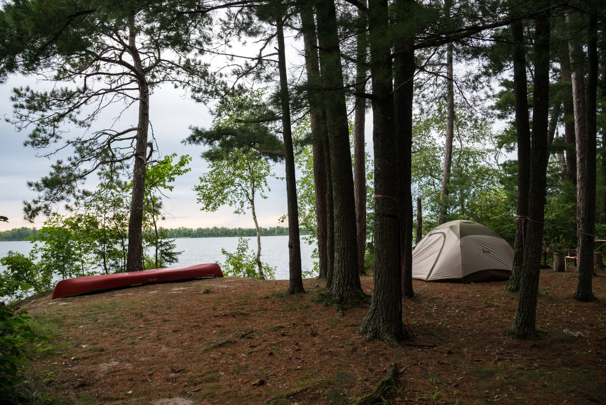 Paddle your canoe or kayak to the north shore of Star Island and you can portage over to Lake Windigo. A lake on island on a lake. Cross the little lake and you'll be at one of my favorite campsites in any national forest.
