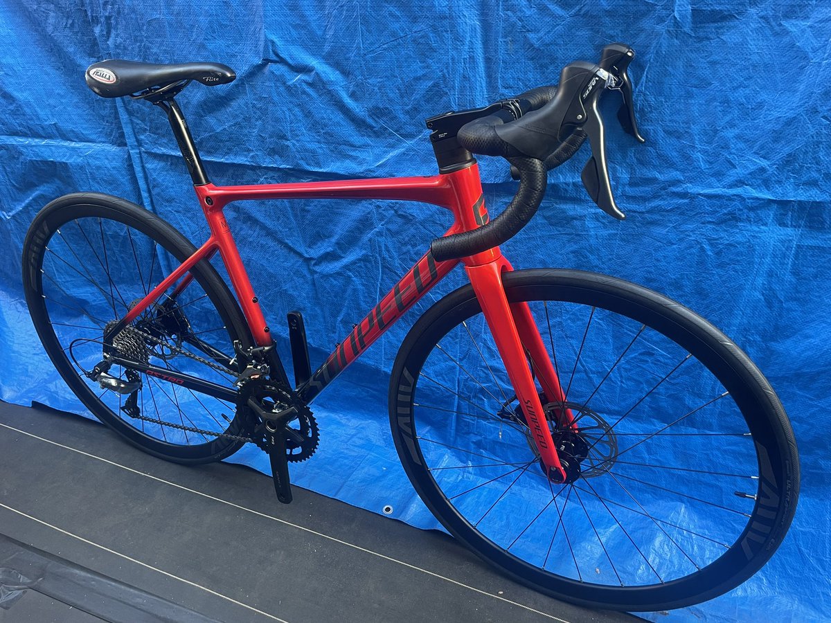motobss_mack's tweet photo. とりあえず開封した！サドルとシートポストは以前使ってた、リッチーとセライタリア🚴‍♂️ #ロードバイク #rodebike #sunpeed https://t.co/9ASYo7GgvU