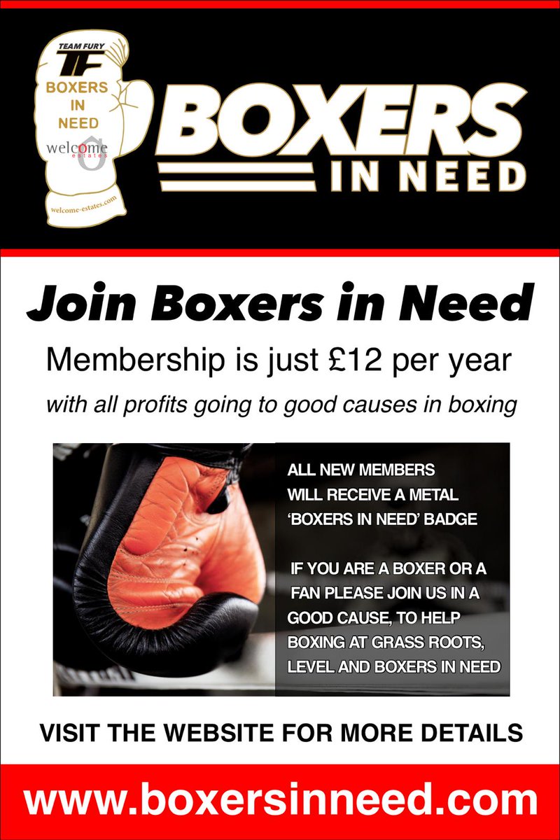 peterfury's tweet photo. Let’s all get behind this for our sport it’s just £1 per month and will help a lot of ex boxers also gyms struggling around the country. https://t.co/KSHXQGJOaE