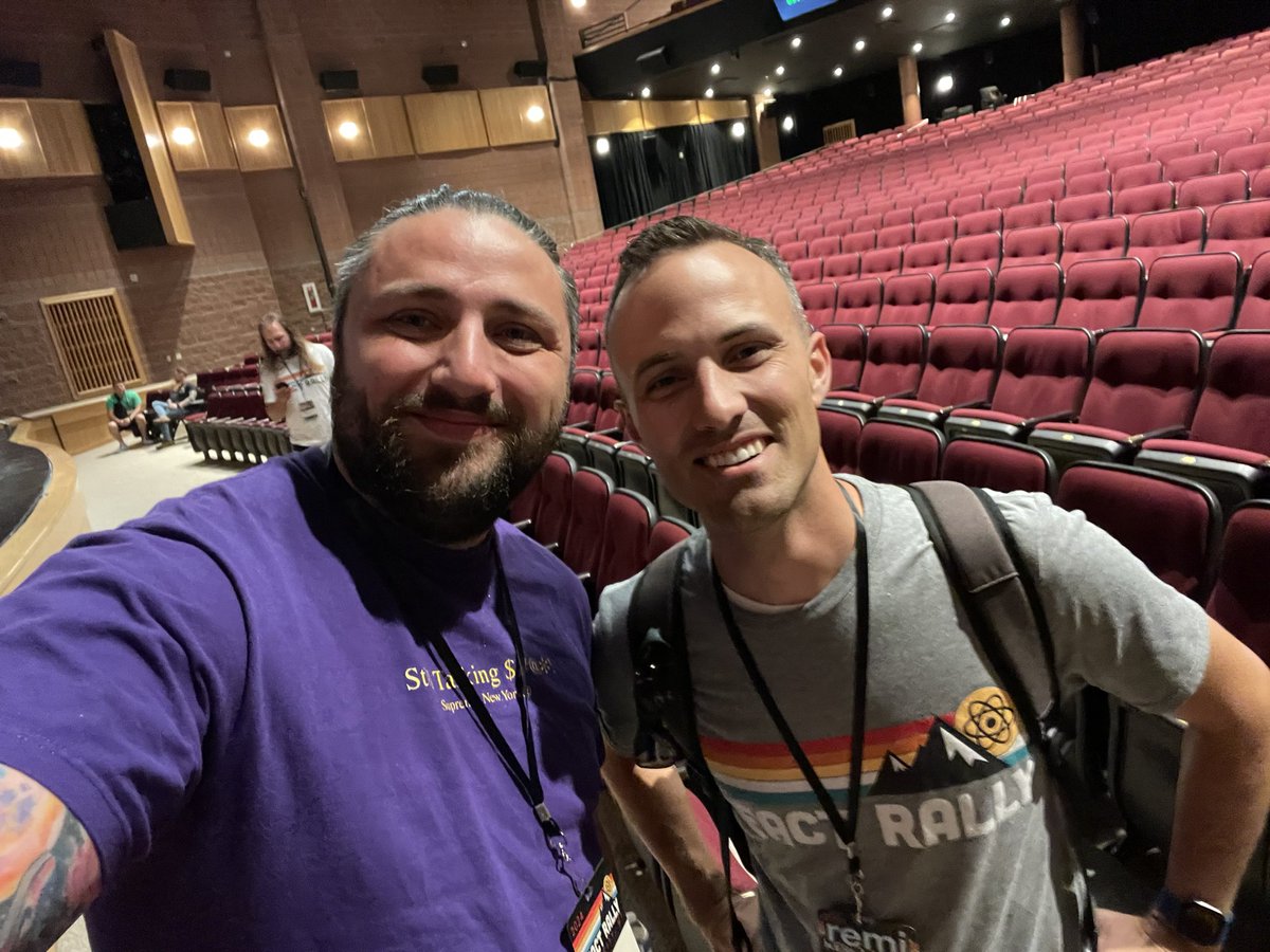 Neciu Dan (@neciudan) on Twitter photo Had an amazing time speaking <a href="/ReactRally/">๐ React Rally ๐ค</a> in beautiful Utah
Thanks for everyone who attended my talk, it was a pleasure hanging out and eating spicy chicken ๐ with you.
The conference was something else, thanks to the organizers and the amazing speakers who made it possible Had an amazing time speaking <a href="/ReactRally/">๐ React Rally ๐ค</a> in beautiful Utah
Thanks for everyone who attended my talk, it was a pleasure hanging out and eating spicy chicken ๐ with you.
The conference was something else, thanks to the organizers and the amazing speakers who made it possible