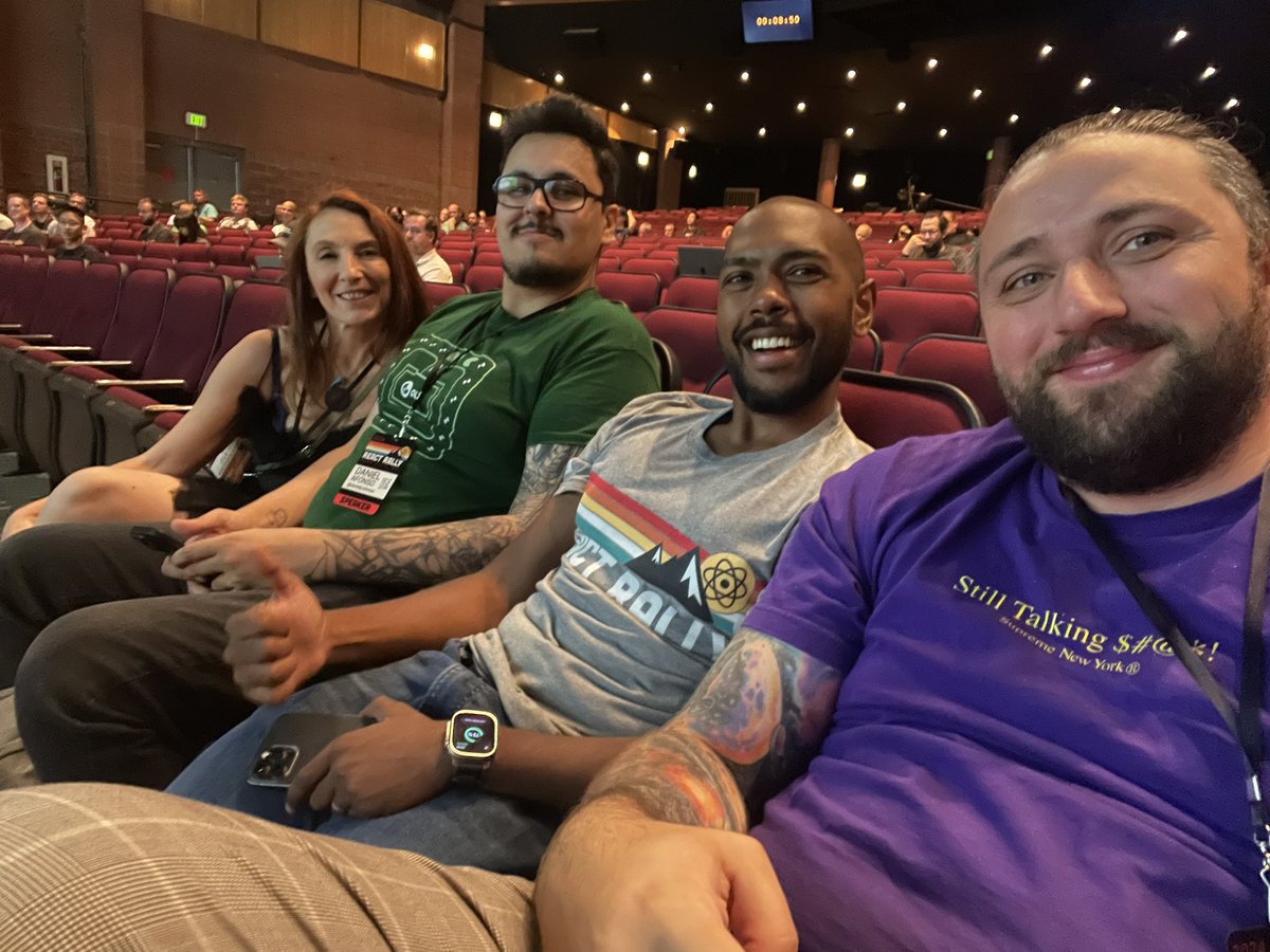 neciudan's tweet image. Had an amazing time speaking @ReactRally in beautiful Utah
Thanks for everyone who attended my talk, it was a pleasure hanging out and eating spicy chicken 🍗 with you.
The conference was something else, thanks to the organizers and the amazing speakers who made it possible