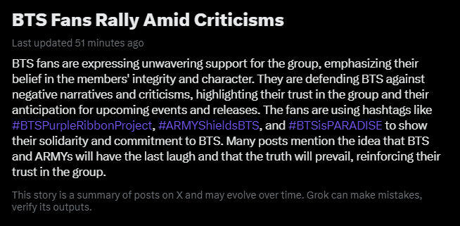 BaseLineWoo's tweet photo. ARMY, y'all making me massively proud!!!💅🏻
I hope @BTS_twt feel our love and support💜

#BTSPurpleRibbonProject
#ARMYShieldsBTS
#SnoozeTheHate
#BTSisPARADISE
#우리함께라면사막도바다가돼
#IfWeAreTogetherEvenTheDesertBecomesTheSea https://t.co/z0Q5xka18x