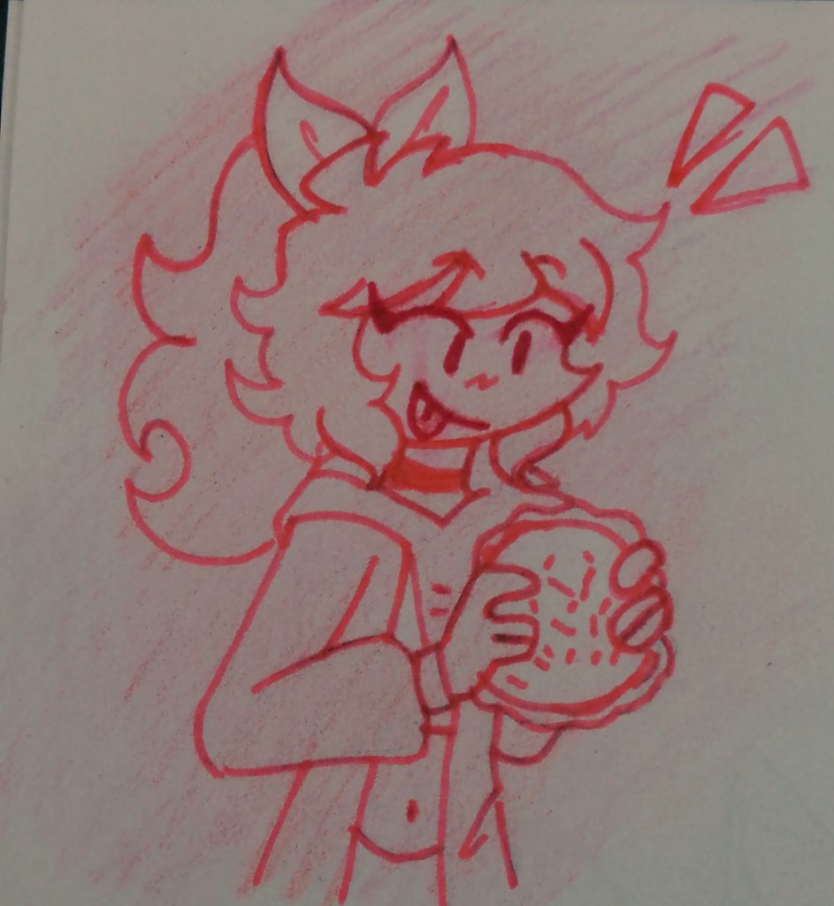 DailyCherryGF's tweet photo. Borgar 🍔✨
-🦊
~~~~
🍒|| DAY 107
~~~~
#fridaynightfunkin #dailyfnf #fnfdoodle https://t.co/j0uQjBysZi