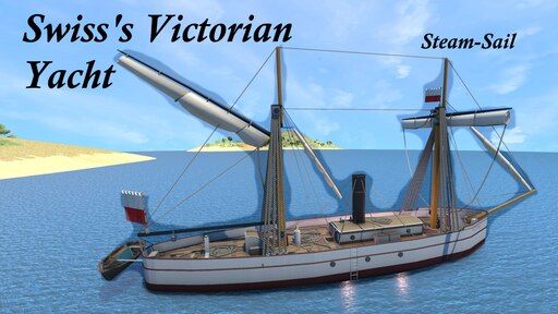 Victorian Steam-Sail Yacht - 170 HP Engine by Swiss_Spetsnaz

➡️ steamcommunity.com/sharedfiles/fi…

#MedievalEngineers #NeedtoCreate