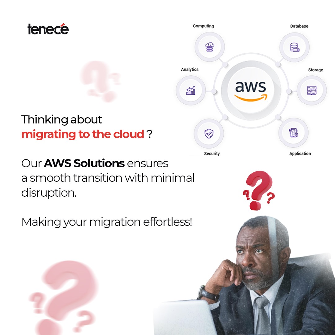 Tenece_'s tweet image. 📡🌐Migrating to the cloud?
Our AWS Solutions make it effortless! Minimal disruption, seamless transition.
Let's get started! #CloudMigration #AWSSolutions #Tenece