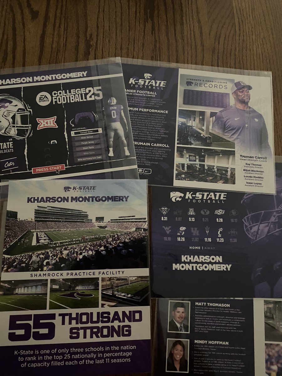 Thank you for the mail. <a href="/KStateFB/">K-State Football</a> <a href="/spedbraet/">Taylor Braet</a> <a href="/CoachKli/">Chris Klieman</a>