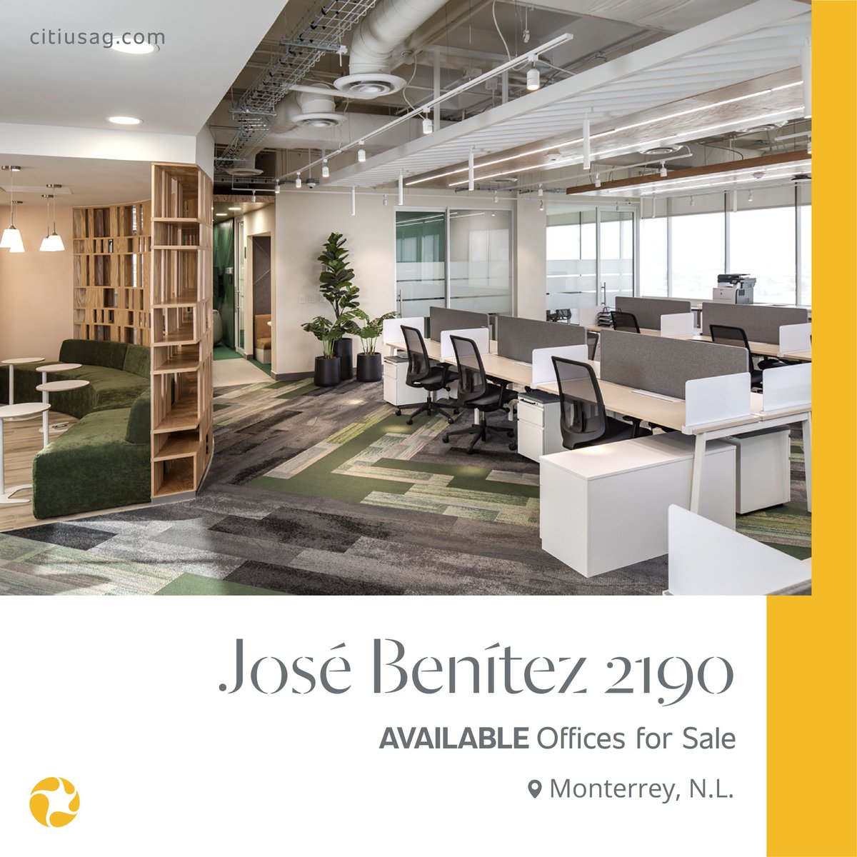 CitiusAG's tweet photo. Great investment opportunity, now for sale! José Benítez 2190 office building is strategically located in the Obispado area. Contact us for more information: https://t.co/VUgEf8Zl5V
#RealEstate #CitiusAG #CitiusAdvisoryGroup #CorporateRealEstateAdvisors #Monterrey #OfficeForSale https://t.co/X2KRtBIx2v