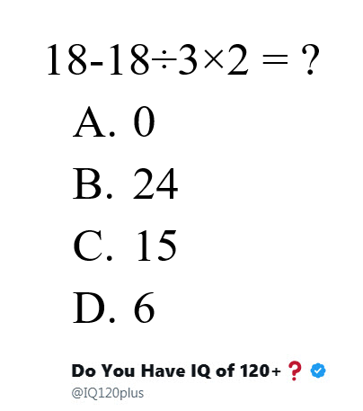 Do You Have IQ of 120+❓ tweet media