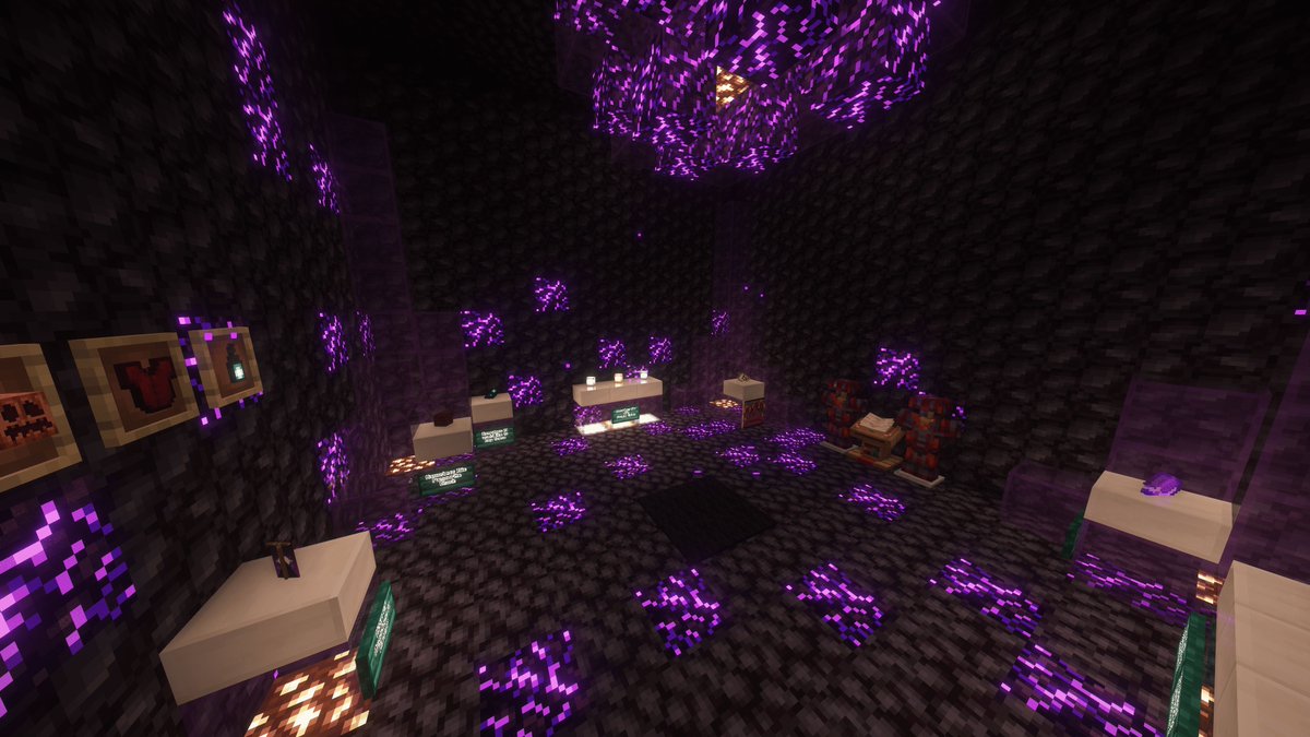 chillzonemc's tweet photo. A week in the Shopping District 💖 DAY 1
Today we visit a local deity in ChillZone SMP, Asmodeus II himself.

#hermitcraft #hermitcraftsmp #minecraftserver #minecraftsmp #minecraftbuilds #minecraftbuild #minecraft #smp #discord #discordserver https://t.co/CTMfSd7beP