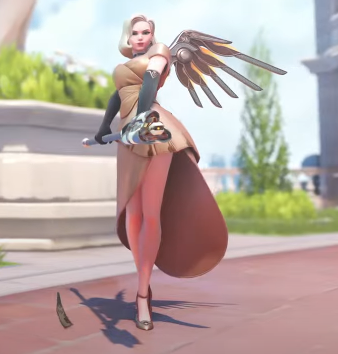 skiesti_'s tweet photo. ART DECO????? MERCY?????????? I LOVE HER EIYUARBEVAIYRBEWA https://t.co/Hkf35ZbYVc