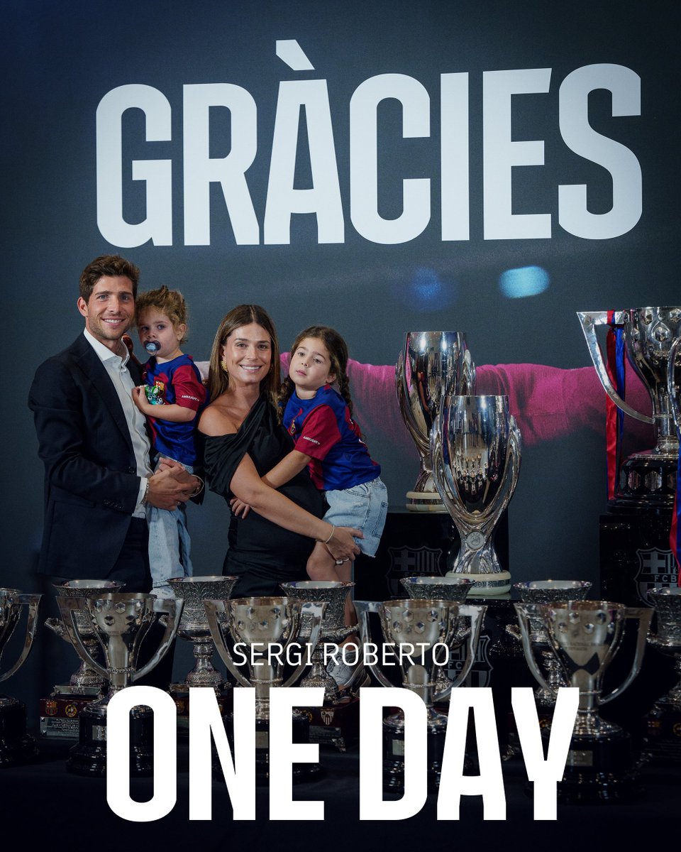 FCBarcelona's tweet image. What a career 🫶