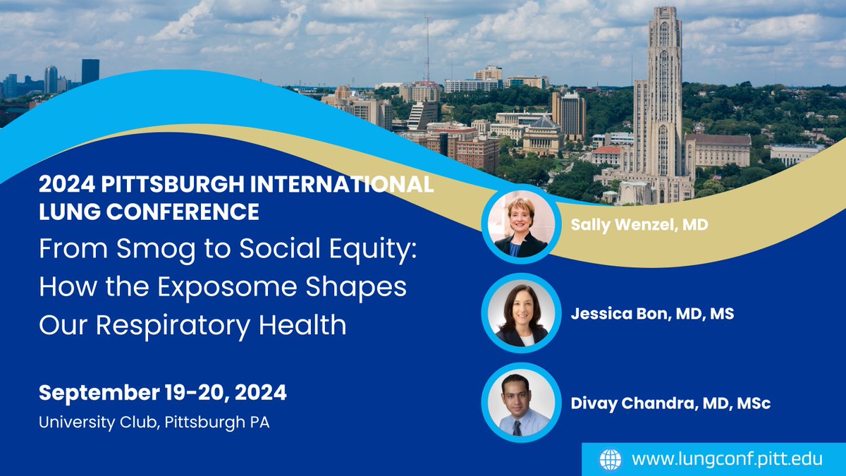 PACCSM's tweet image. Early registration discount for #PILC2024 ends 8/30! lungconf.pitt.edu @PittHealthSci @ChildrensPgh @PittEOH @HopkinsMedicine @HarvardPulm @PennMedicine @ColumbiaMed @CU_PSCCM @UCSDMedSchool @UCSFMedicine @UMmedschool @CarnegieMellon