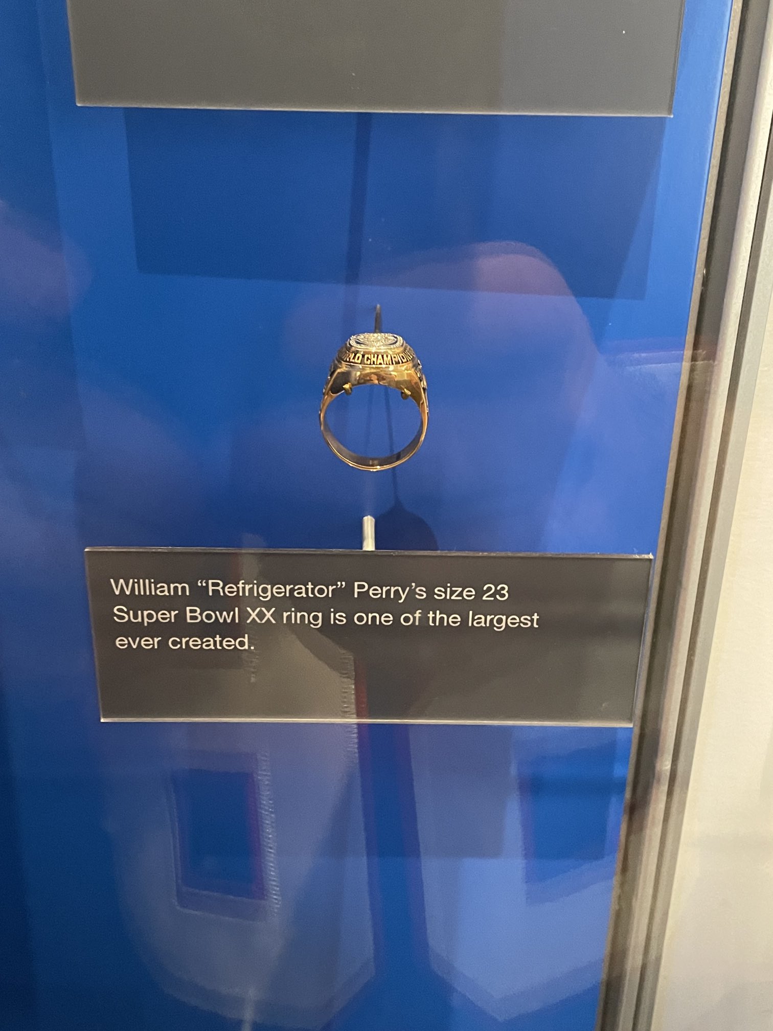 Refrigerator perry ring hot sale