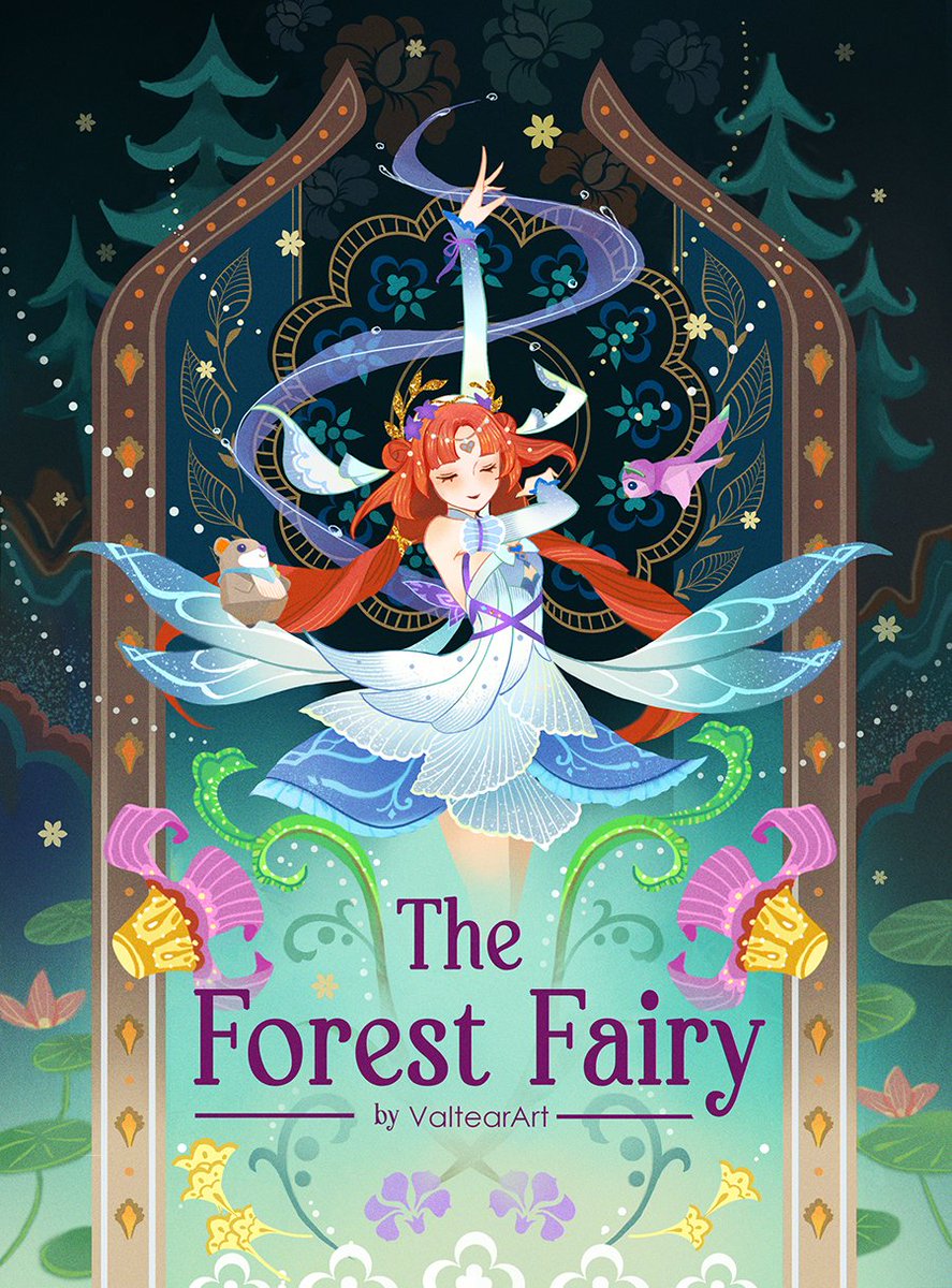 valtearart's tweet image. The Forest Fairy 🧚🏻‍♂️🌺

#Genshinfairytales #GenshinImpact  #GIFanArtContest48 #HoYocreators #GenshinFanart #Nilou #valtearart