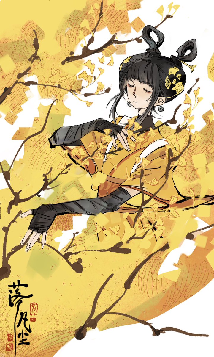 ledewwwww's tweet photo. #illustration #イラスト　银杏爱画 https://t.co/7ITZojhmg6