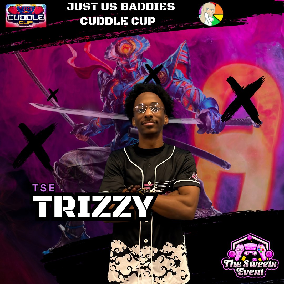 TheSweetsEvent's tweet photo. Good luck to @TrizzyTheRapper in the Just Us Baddies Cuddle Cup Qualifier! π₯ Show them what you're made of and take that W! π Check out the bracket here: Just Us Baddies 31-1 https://t.co/BCfO5EYZTr #TheSweetsEvent #TSE #CuddleCup https://t.co/dIKN4LnDCj