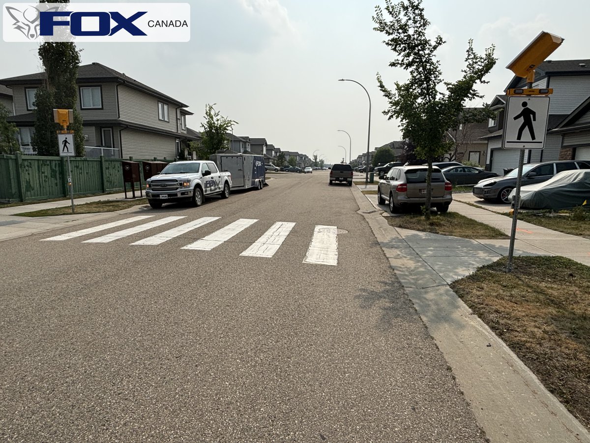 Boost pedestrian safety in Fort Saskatchewan with our RRFB installation! Our expert team ensures precise setup for improved crosswalk visibility and compliance. 
<a href="/CityFortSask/">City of Fort Sask</a> 

Contact us today at 1-866-548-8147 | sales@foxcanda.net

#FortSaskatchewan #RRFB