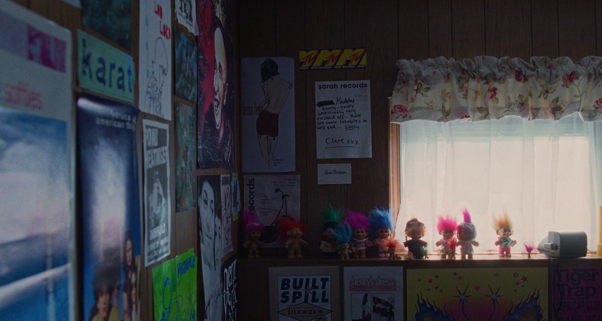 iantwang's tweet image. Tweeting for a very specific niche here but: I Saw the TV Glow has a @Sarah_Records reference!!!!