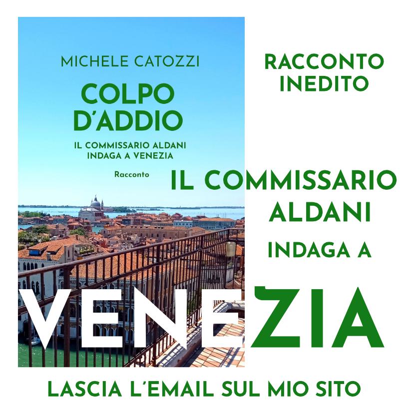 “Colpo d’addio”, il nuovo racconto inedito ambientato a Venezia (molto breve, ahimè, non me ne vogliate…) in cui il commissario Aldani dovrà indagare su un omicidio perpetrato in pieno giorno durante un… No spoiler!
michelecatozzi.it/2024/08/14/col…
#venezia #gialli #commissarioaldani