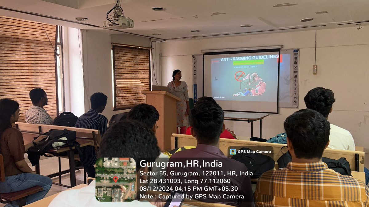 SushantUni's tweet photo. The students of School of Health Sciences at Sushant University participated in slogan making on "Anti- Ragging" .
#SchoolOfHealthSciences
#SushantUniversity
#AntiRagging
# SayNoToRagging
#SloganMaking https://t.co/SyMdxHtUx3