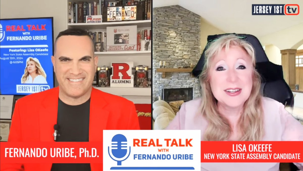 theamazinguribe's tweet photo. 🔥7,000+VIEWS🔥
Candidate #LisaOKeefe joined me this week on #RealTalkWithFernandoUribe via @Jrsy1st
You’ll enjoy “Final Thoughts” re: the usual nonsense from @INSIDER__NJ & their constant coddling of @Patricia4NJ @DrCamposMedina
The latest column on her is an absolute joke and so are the people mentioned in the list endorsing her.
I said what I said.
Also, the useless @jay_lass thought it was a good idea to go after @brianstacknj lately.
Yeah, bad idea for this clown.🤡
It’s easy to debunk his stupidity.
The feedback has been excellent and of course, the traffic has been too!😎
You can tune in:
https://t.co/euywGDveZ8
https://t.co/98ZHnUDnZz