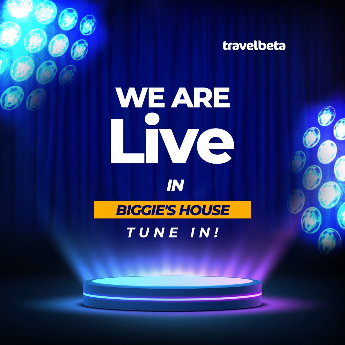 Travelbeta's tweet photo. Ready, set, go!🚦 The Travelbeta task is live! Tune in to watch the fun unfold!

#BBNaija #BBNaijaXTravelbeta https://t.co/hW2AOiJ3pL