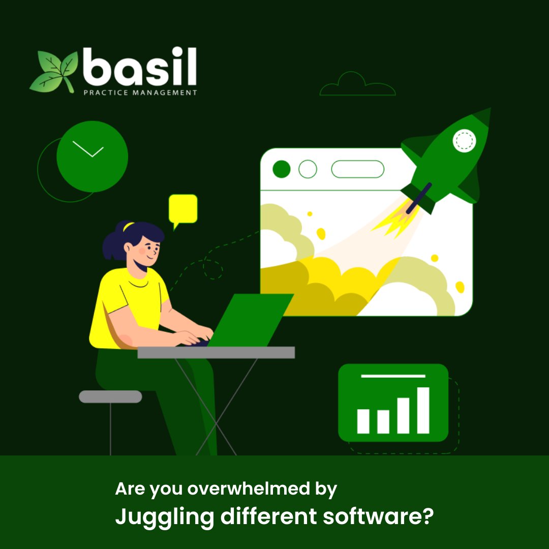 coraltreetech's tweet image. Are you overwhelmed by juggling different software? 

Unlock your practice&apos;s full potential with the all-in-one Basil app: hubs.li/Q02Lj3kc0

#UnlockPotential #AllInOneSolution #PracticeManagement #EfficiencyBoost #SmallBusinessAccounting #BusinessSuccess