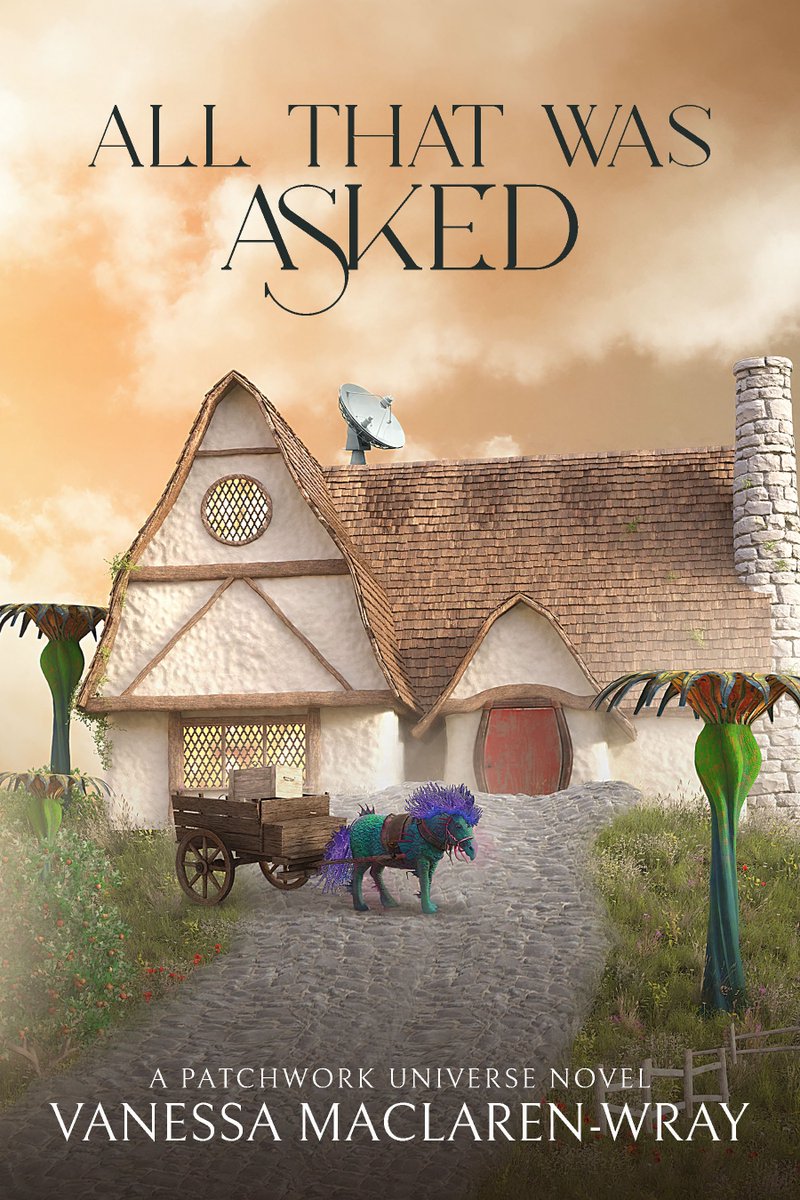 WHAT WE'RE READING!

All That Was Asked, by Vanessa MacLauren-Wray.

Spoecial: The paperback first edition (signed) is on sale for $10 plus shipping! The cover with the house is the second edition and is also available for the normal price.

waterdragonpublishing.com/product/all-th…