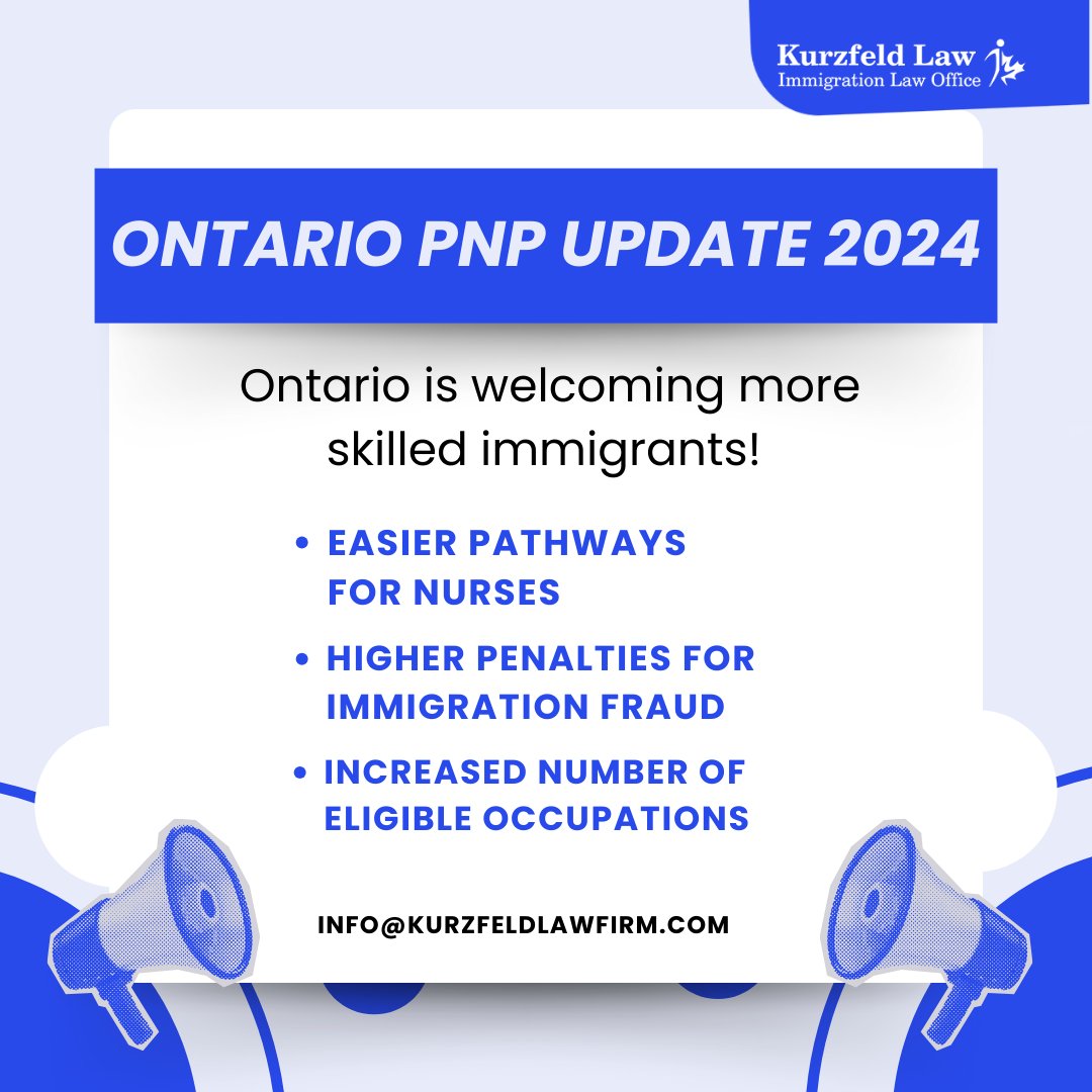 immigration_way's tweet image. PNP Update Alert!

Ontario is enhancing its Provincial Nominee Program with changes that aim to speed up processing and meet local job needs.

Could this be your 🎟️ to Canada?

#OntarioPNP #ImmigrationWay