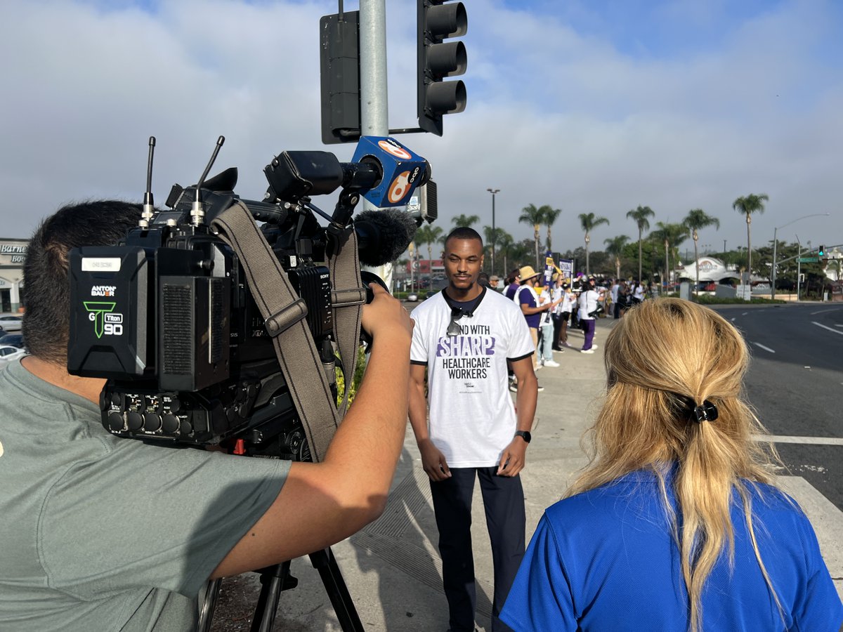 seiu_uhw's tweet photo. Instead of using their millions in profits to solve the staffing crisis, wealthy, for-profit @SharpHealthcare is focused on trying to silence caregivers who raise concerns about patient care and worker burnout. We demand better! #United4All #OneSharpOneUnion https://t.co/RKbwYUm2Tp