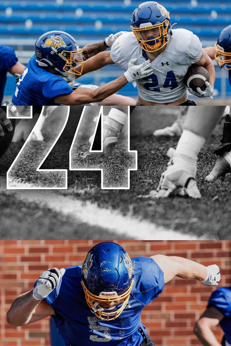 GoJacksFB's tweet image. Focused. 

#GoJacks 🐰🏈