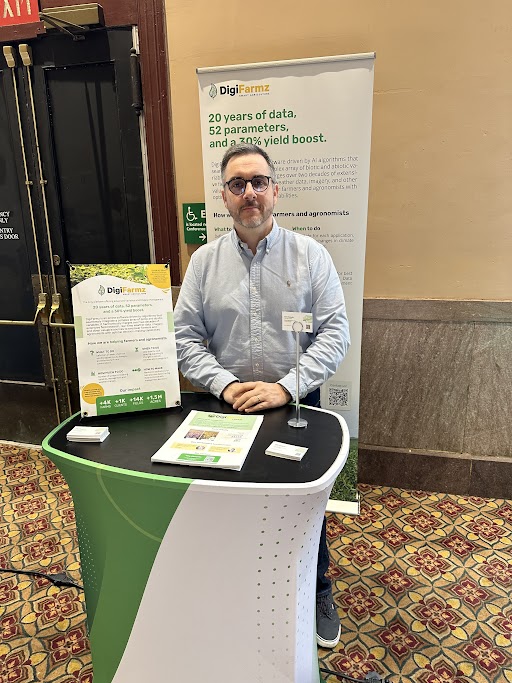 DigiFarmz's tweet photo. DigiFarmz is at the 2024 gener8tor Agriculture Conference, in Indianapolis, today and tomorrow.
The CEO, Alex Chequim, will be pitching and presenting DigiFarmz  on stage, meeting privately with investors, and connecting with partners and other corporations. https://t.co/F3G807tHiC
