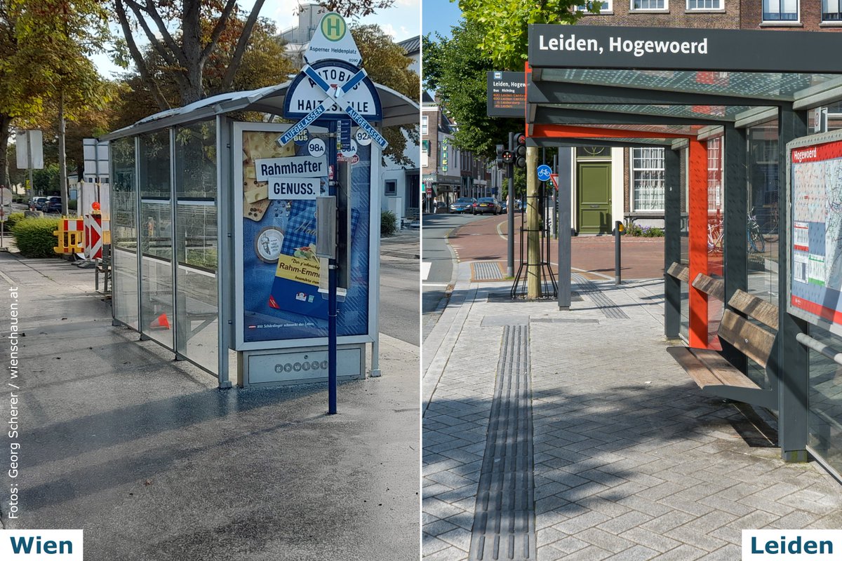 In Wien wird weiterhin an allen Ecken und Enden dunkler Gussasphalt verlegt. "Raus aus dem Asphalt" ist ein leerer Slogan, solange Asphalt für Gehsteige, Plätze und Parkplätze (Kfz/Rad) weiterhin zulässig ist.
1/