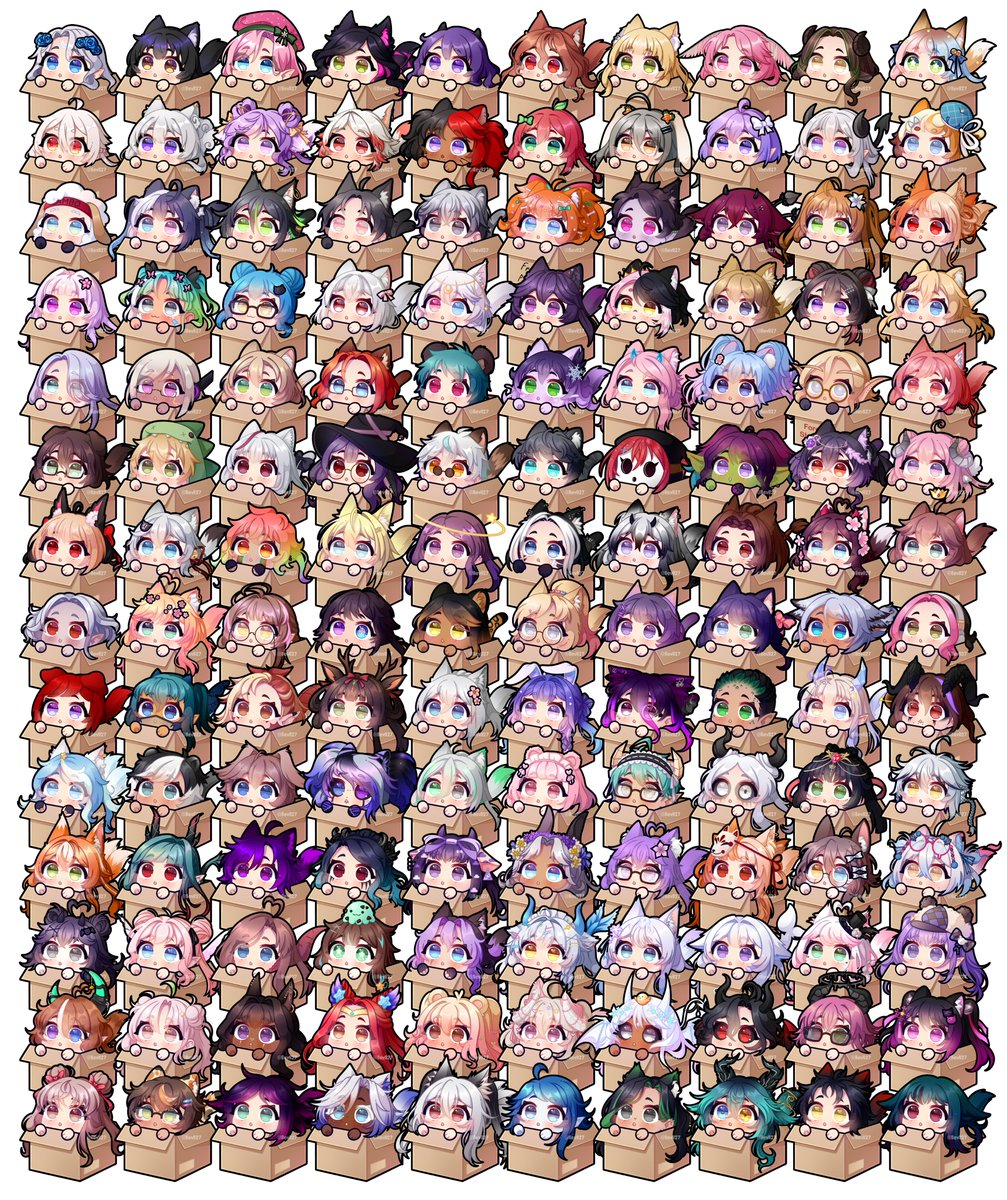 🌸 FIND YOUR BOX!!!

I have 17 boxes left to complete and all the babies will finally be home!

I still have active orders, so I will finish them all soon ✧