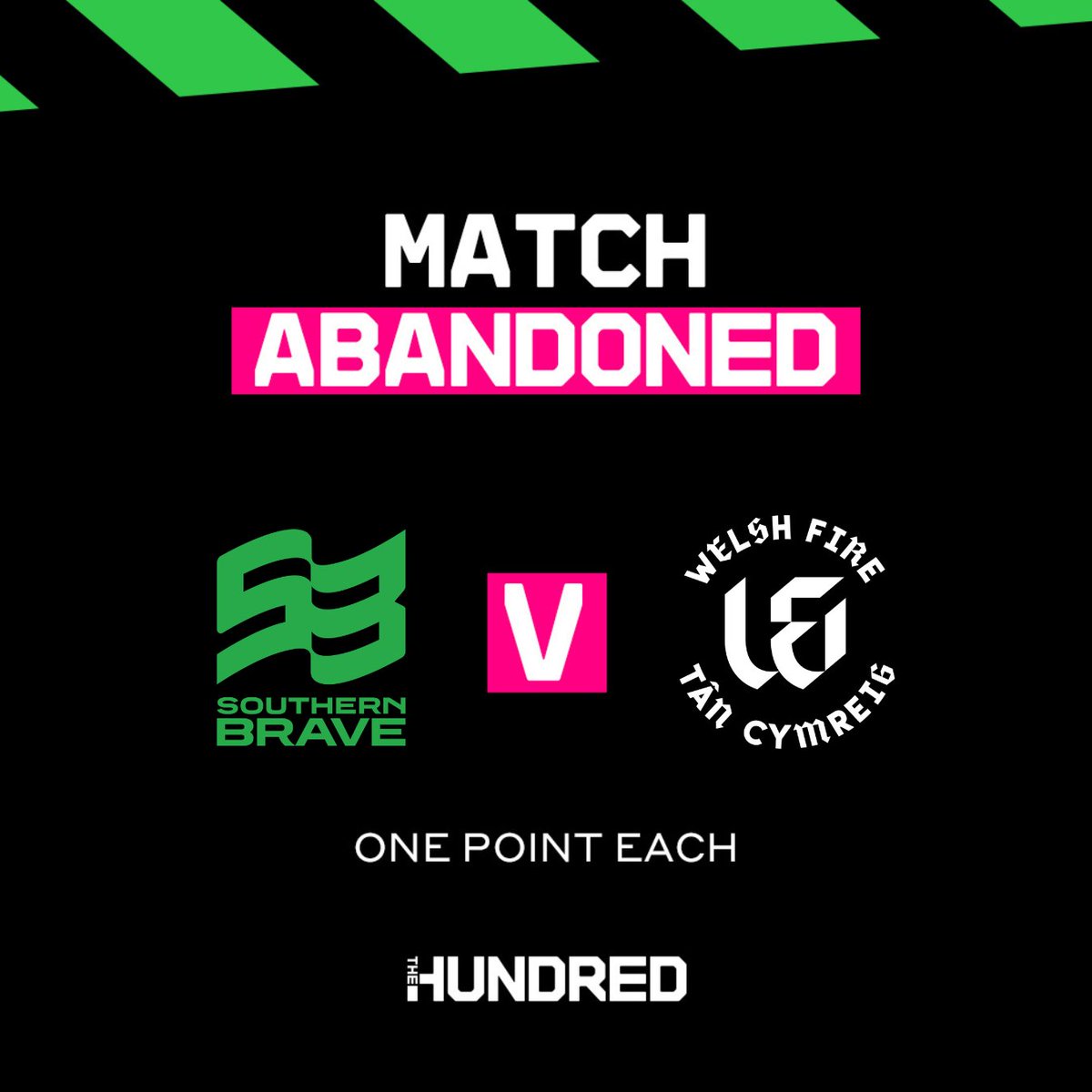 The Hundred tweet media