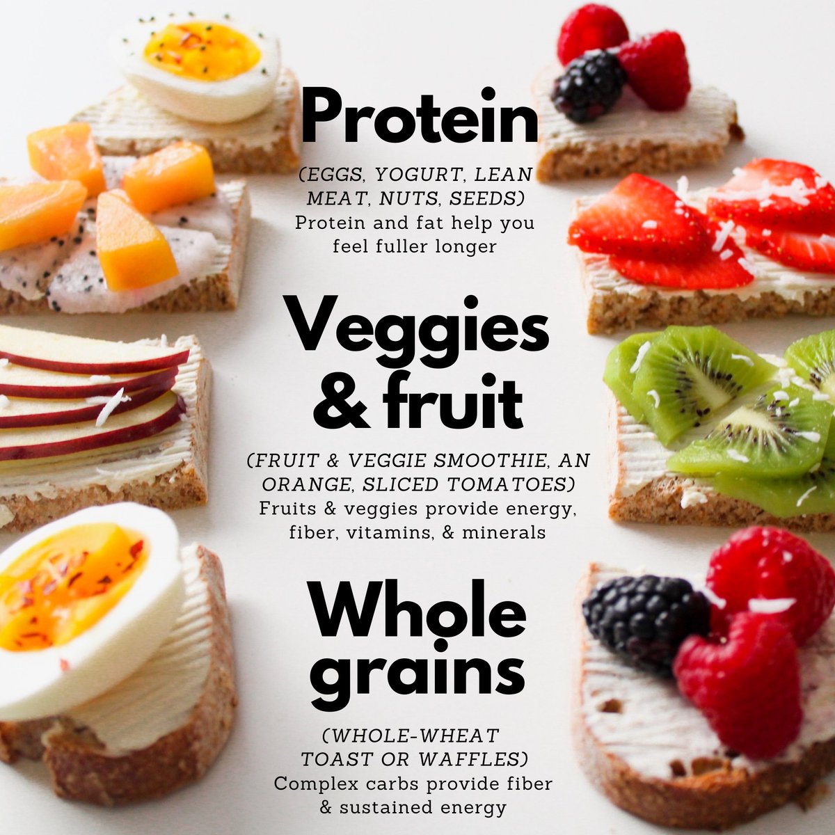 pchealthcenters's tweet photo. Learning how to navigate food choices and establishing a balanced diet can be challenging. Here’s how you can find options that are flavorful, varied, nutritionally sound, and satisfying:
https://t.co/rzYeefwouA

#Nutrition #MealPlan #Snack #CampusFood #CampusWell https://t.co/VxU0NdP05z