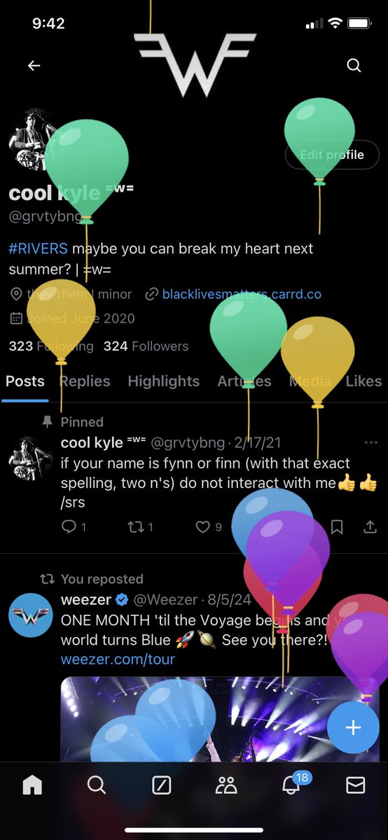 grvtybng's tweet photo. balloons on the profile 😮 https://t.co/XVqWP4kdcq