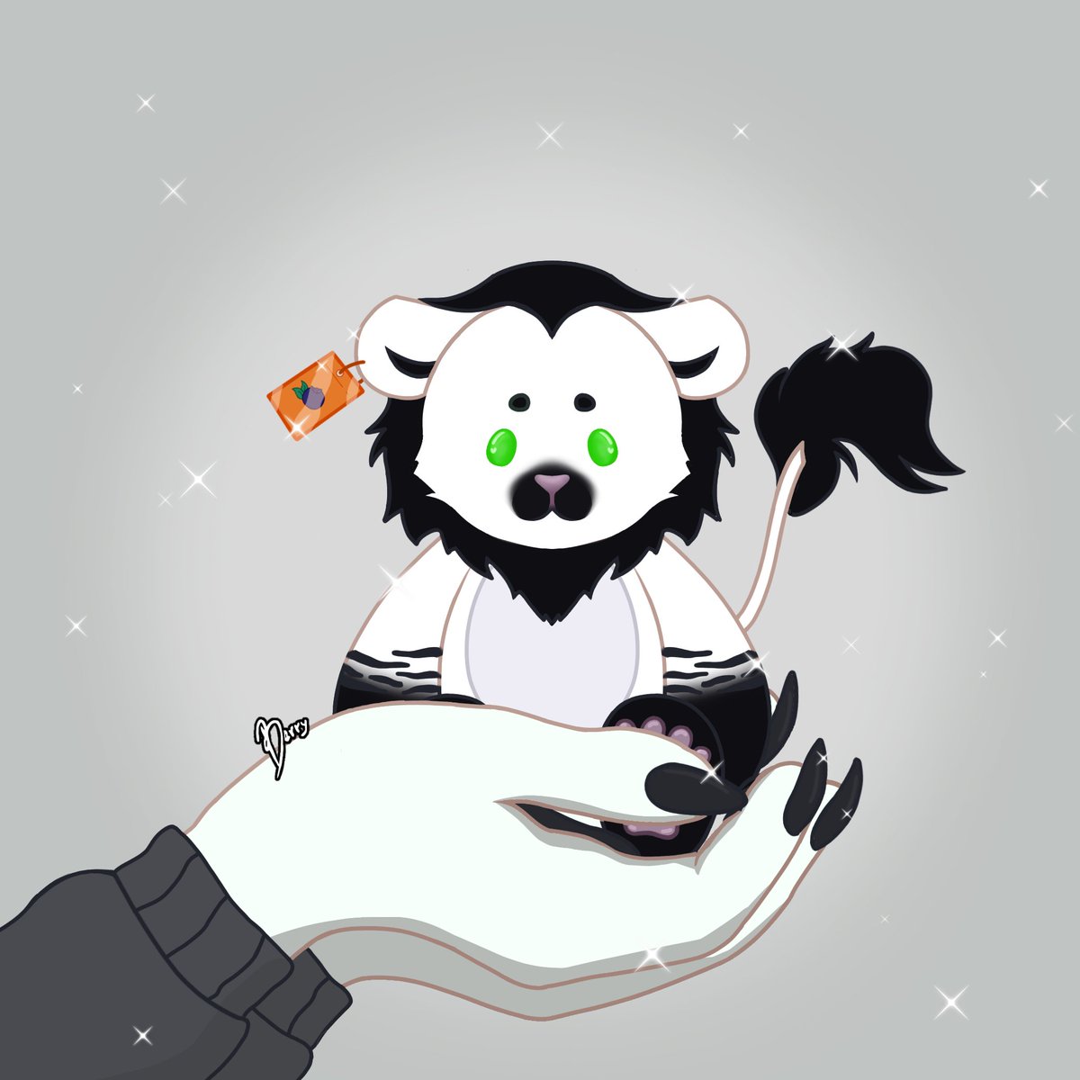 Another commission! It is for <a href="/PumperNickLion/">Pumper𝓝𝓲𝓬𝓴el 🎈🦁</a> 🖤🤍