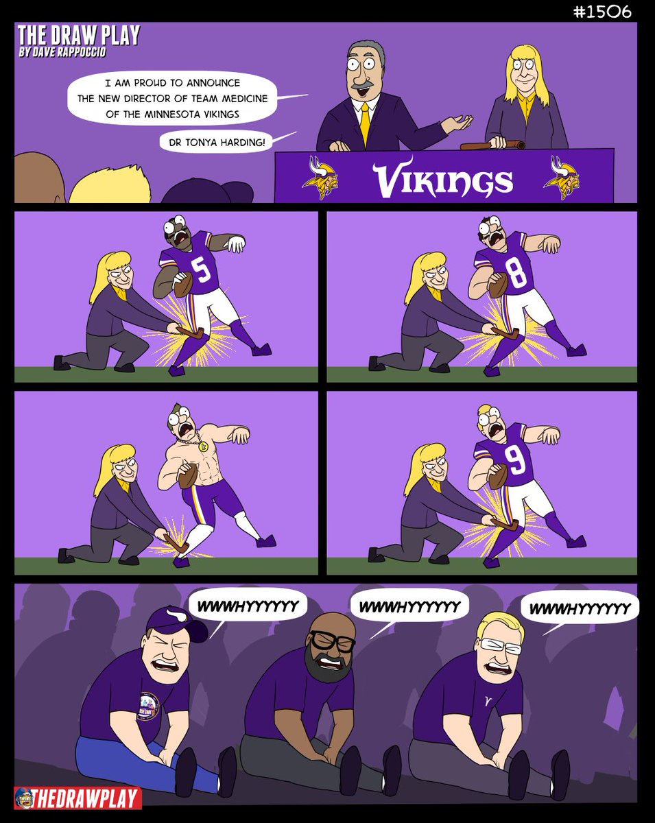 Vikings Fans can't have nice things
thedrawplay.com/comic/vikings-…