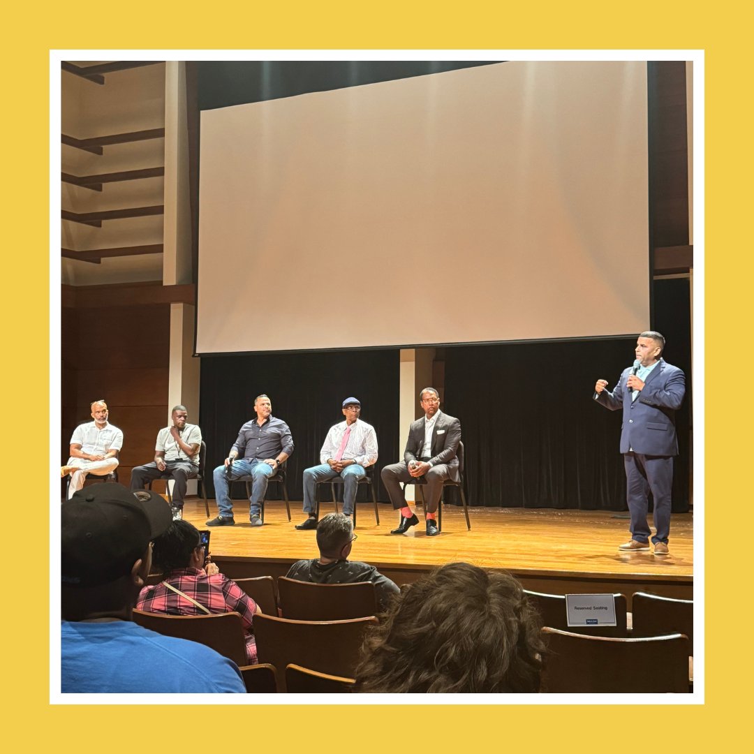 At @safeandjustmi's screening of "Life Beyond Life", CFSY's Jose Burgos moderated a panel of former 'juvenile lifers' where they discussed their experiences growing up inside the Michigan prison system and the positive impact they've had on their communities since coming home.